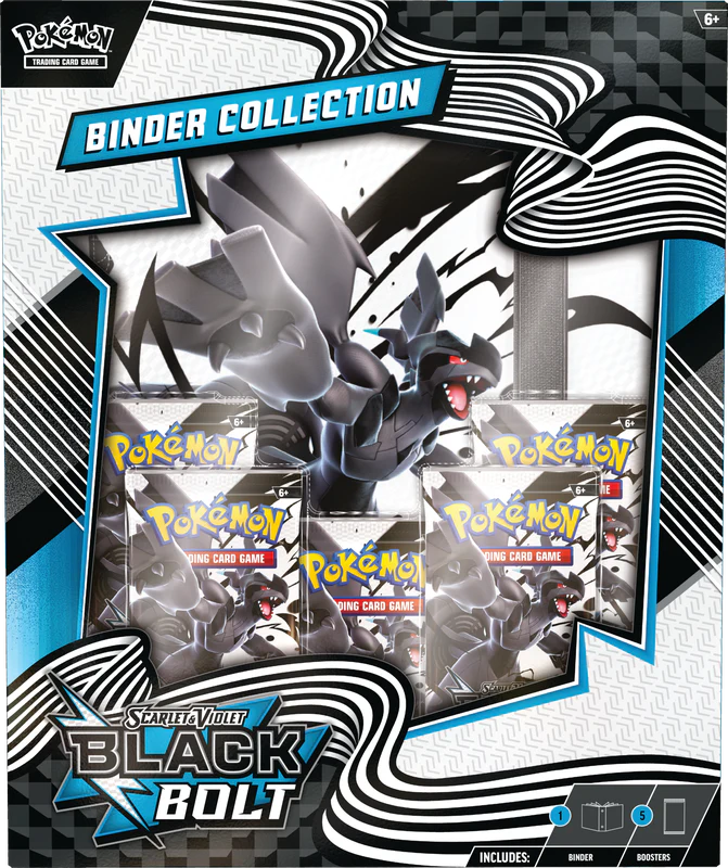 Pokémon Scarlet and Violet 
10.5 Black Bolt Binder Collection
