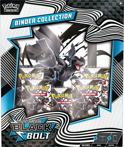 Pokémon Scarlet and Violet 
10.5 Black Bolt Binder Collection