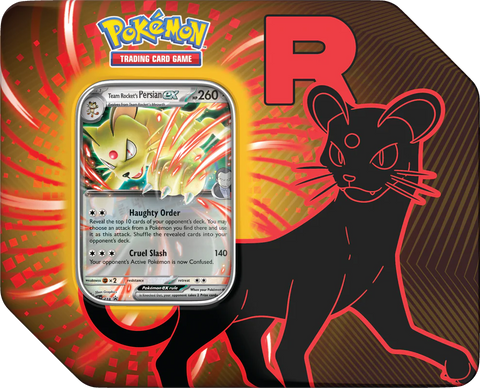 Pokemon Team Rocket Tin Persian Ex
