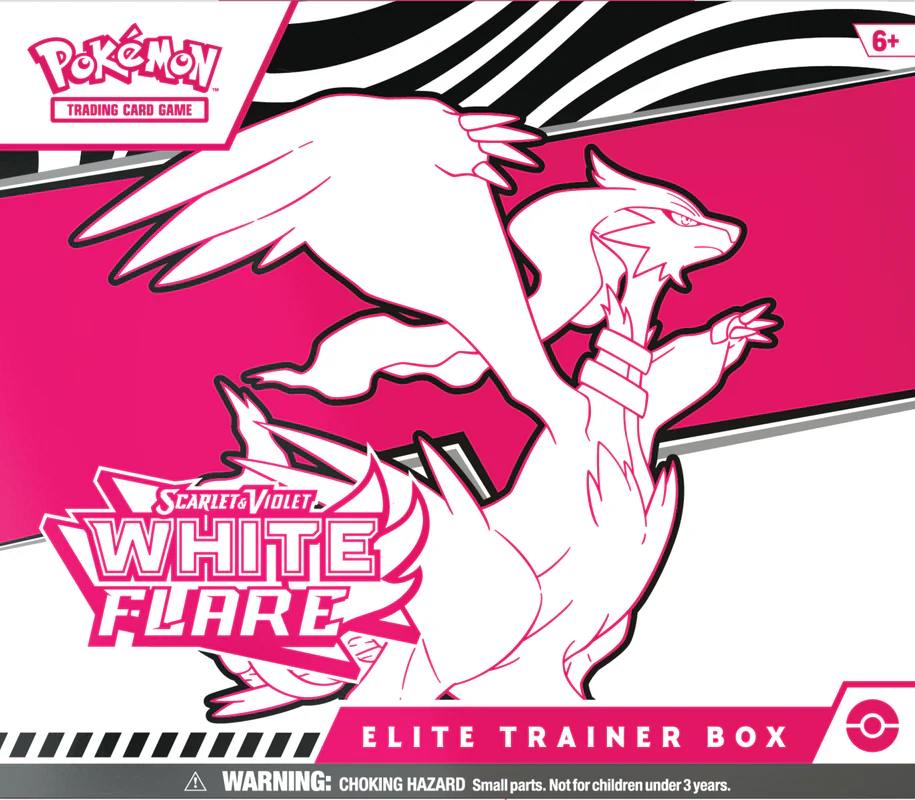 Pokémon Scarlet and Violet 
10.5 White Flare Elite Trainer Box