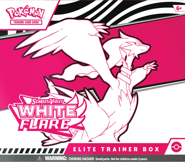 Pokémon Scarlet and Violet 
10.5 White Flare Elite Trainer Box