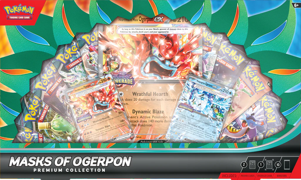 Pokemon Masks Of Ogerpon Premium Collection Box