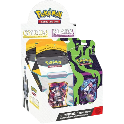 Cyrus and Klara Premium Tournament Collection Displays