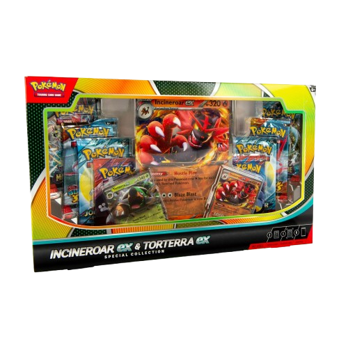 Pokemon: Incineroar ex & Torterra ex Special Collection