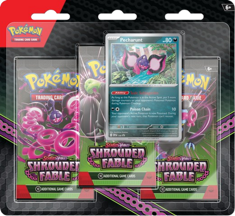 Shoruded Fable 3 Pack Blister (Pecharunt)
