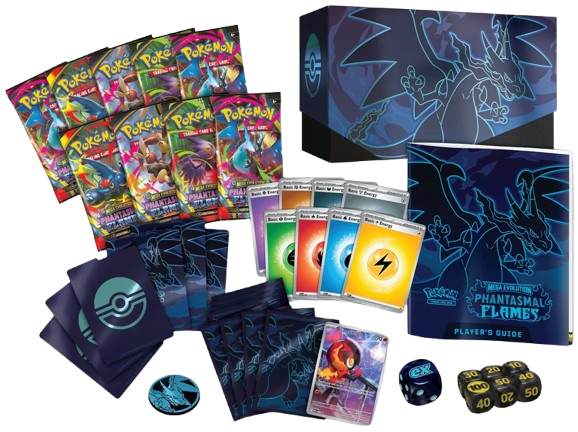 Pokemon: Phantasmal Flames Elite Trainer Box – ONE CARD SHORT