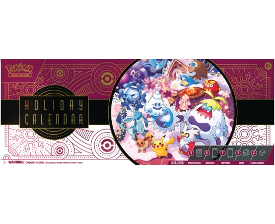Pokemon Holiday Calendar 2025