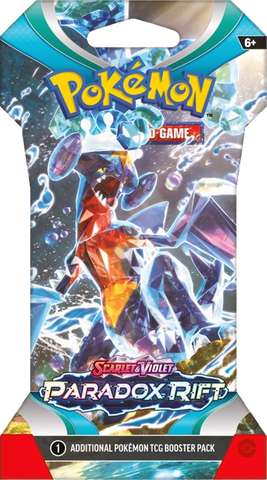 Paradox Rift Scarlet and Violet Sleeved Booster Pack