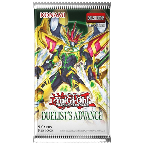 Duelist's Advance booster packs