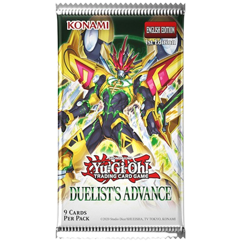Duelist's Advance booster packs