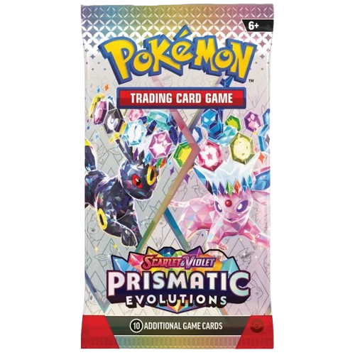 Pokemon Scarlet violet Prismatic Evolutions Booster Pack