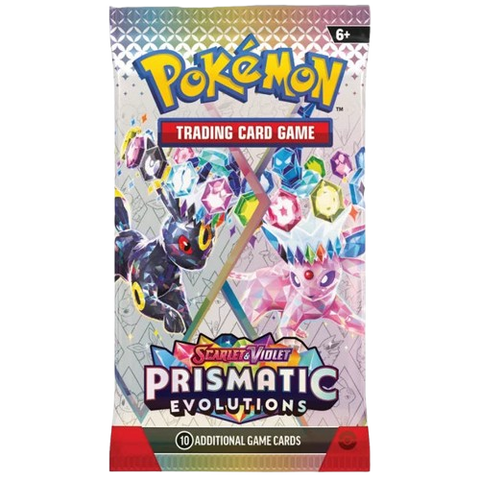 Pokemon Scarlet violet Prismatic Evolutions Booster Pack