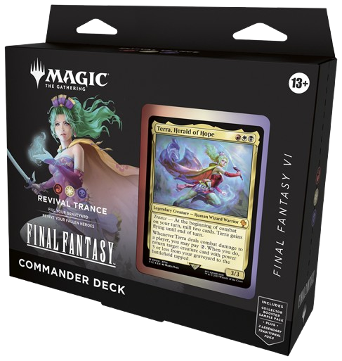 Magic The Gathering: Final Fantasy Commander Deck - Revival Trance