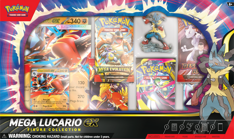 Pokemon: Mega Lucario ex Figure Collection
