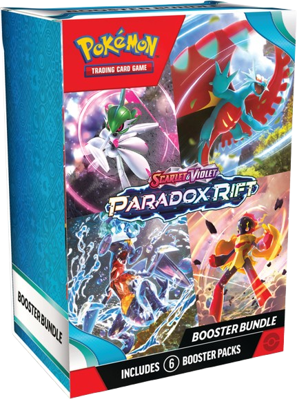 Pokémon Scarlet and Violet 
Paradox Rift Booster Bundle