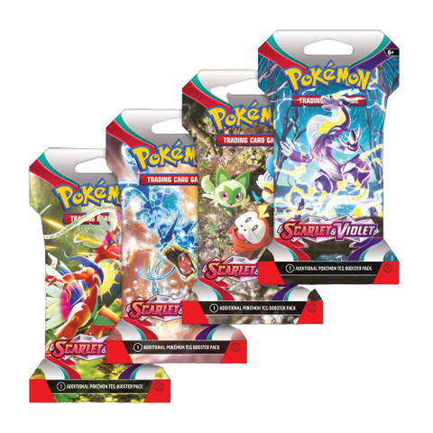 Pokemon Scarlet and Violet       Base Set Sleeved Booster Pack